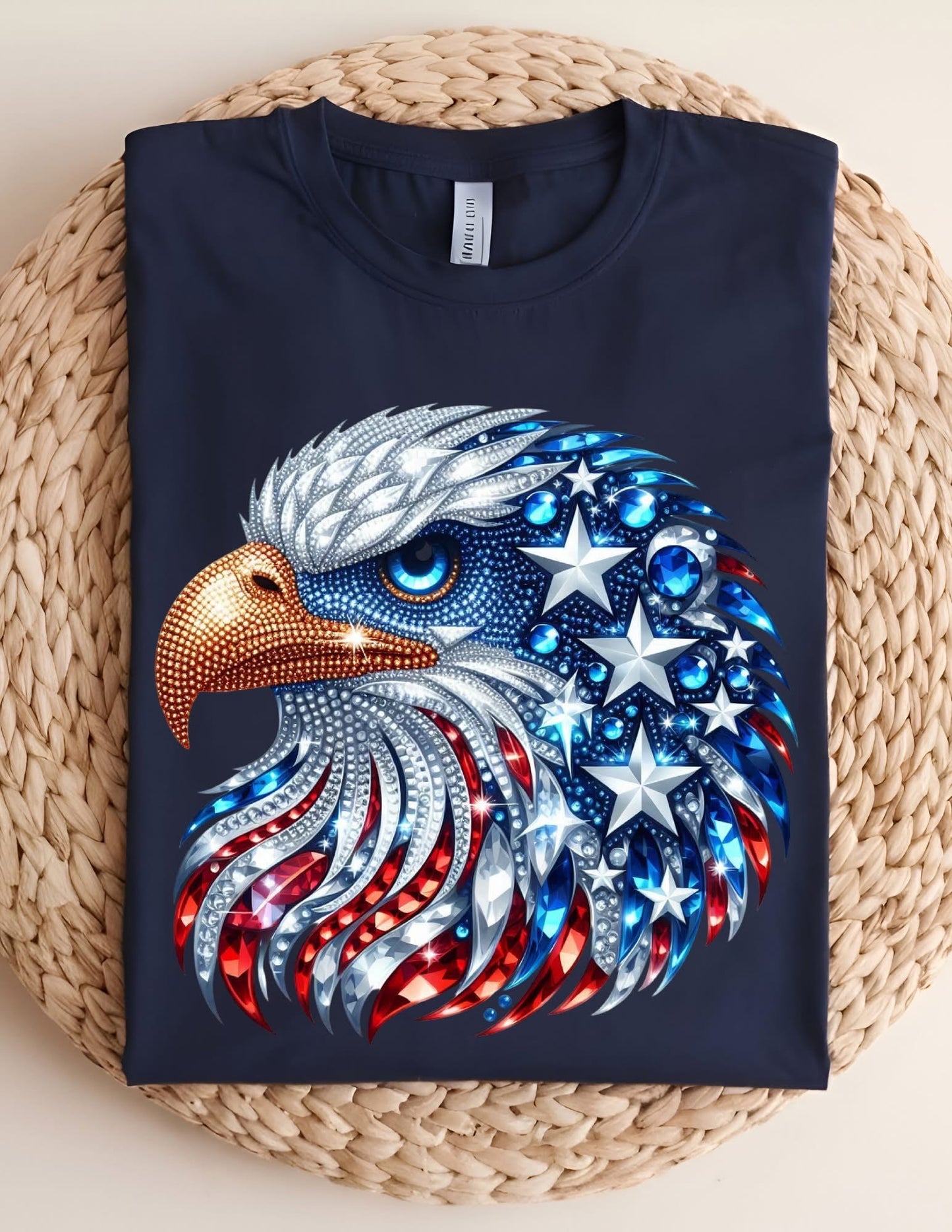 Fourth Of July Eagle Tshirt