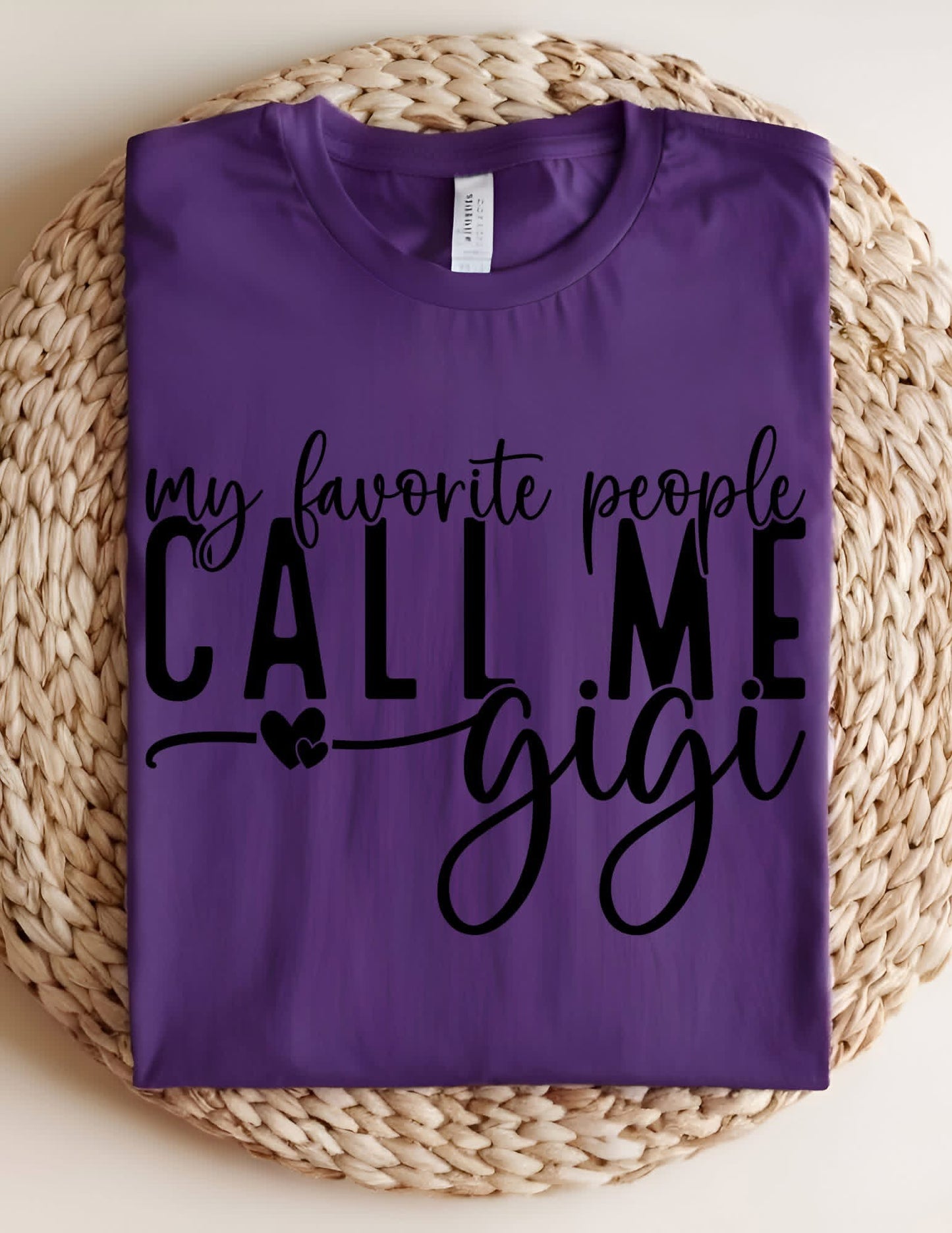 My Favorite People Call Me Gigi Tshirt