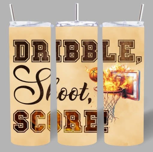 Dribble Shoot Score Tumbler