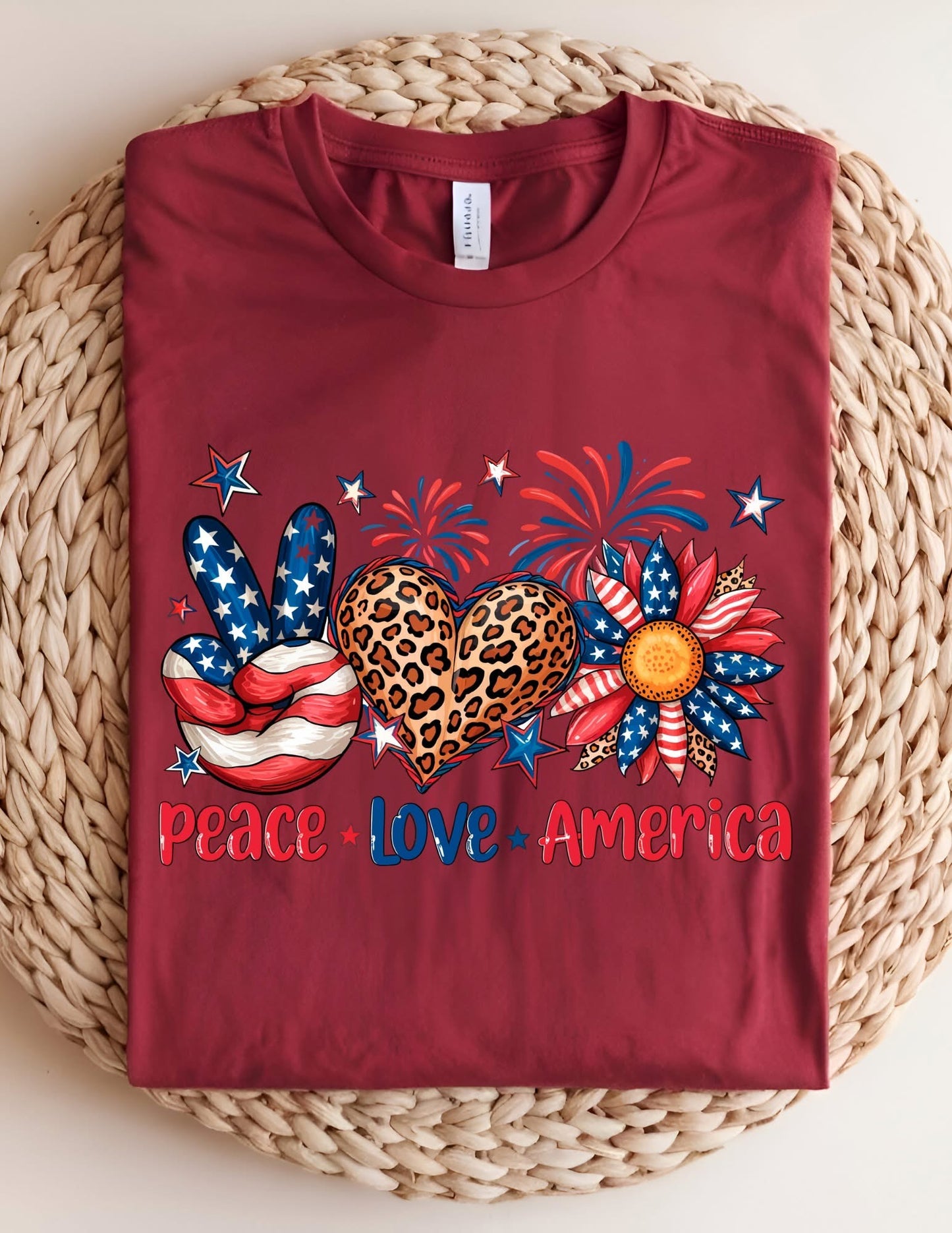 Peace Love America T-Shirt