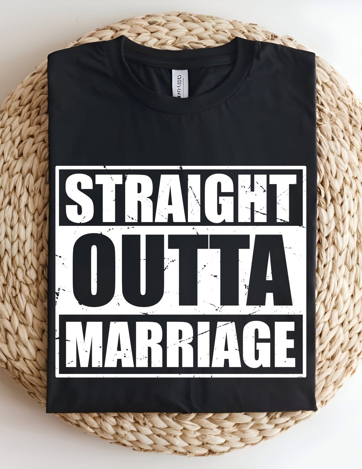 Straight Outta Marriage T-shirt