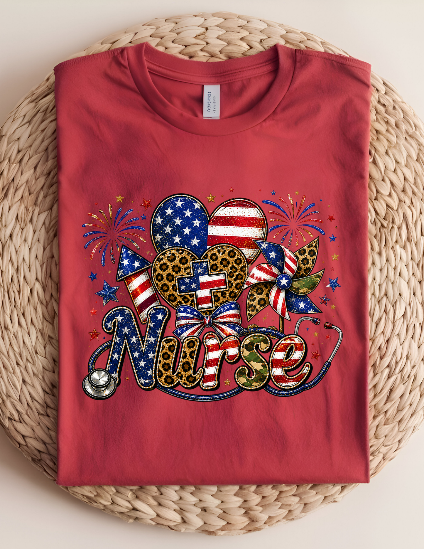 4th of July Nurse Tshirt