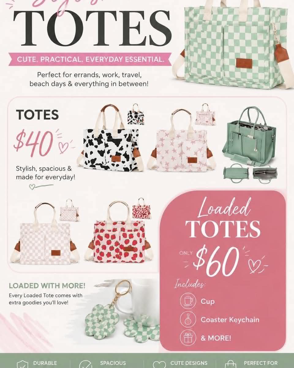Everyday Canvas Tote Bag