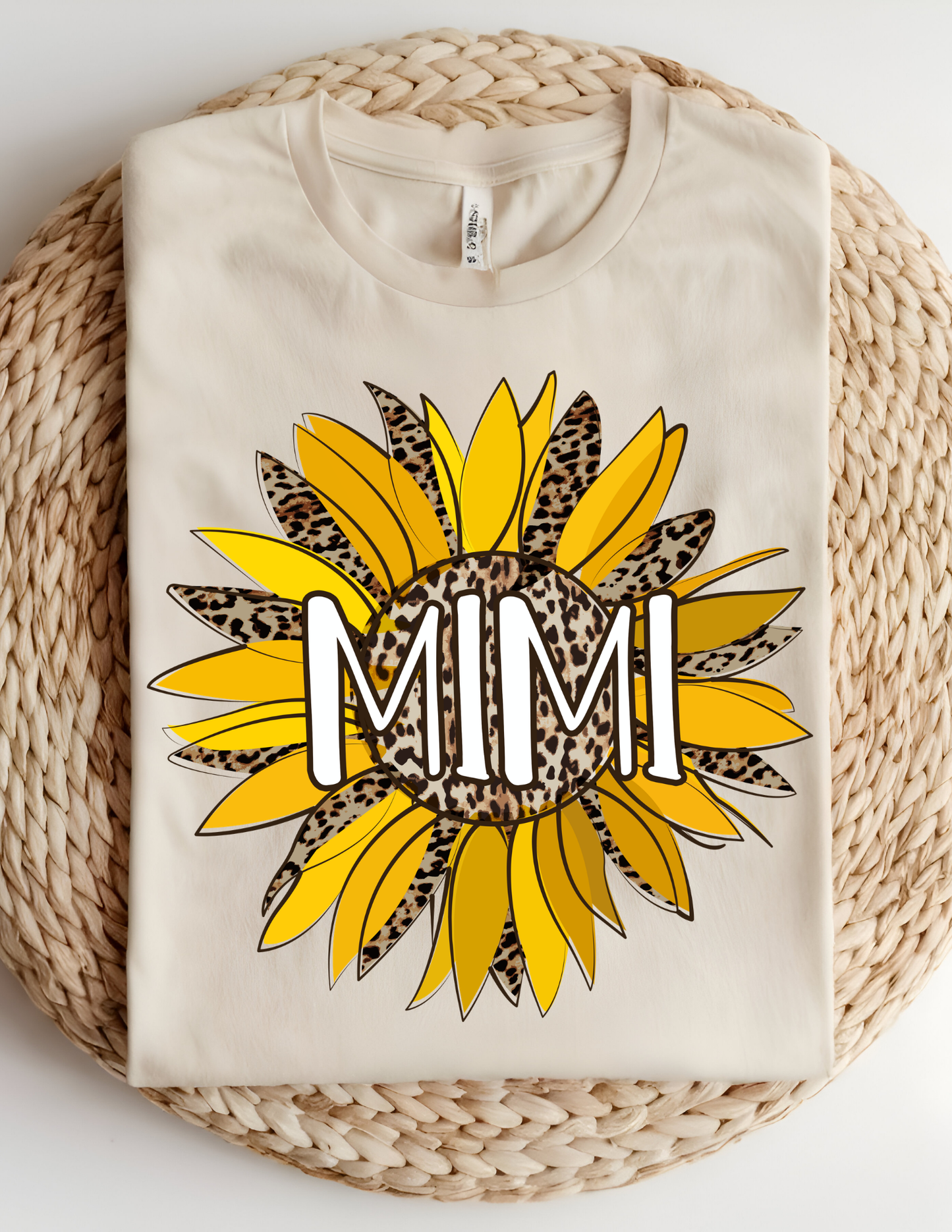 Leopard Sunflower Mimi Tee
