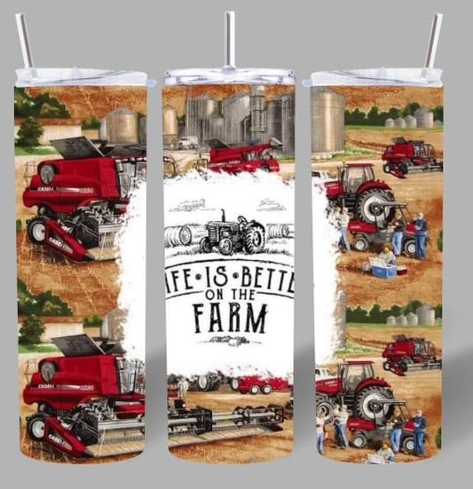 Life Is Better On The Farm 20oz Tumbler