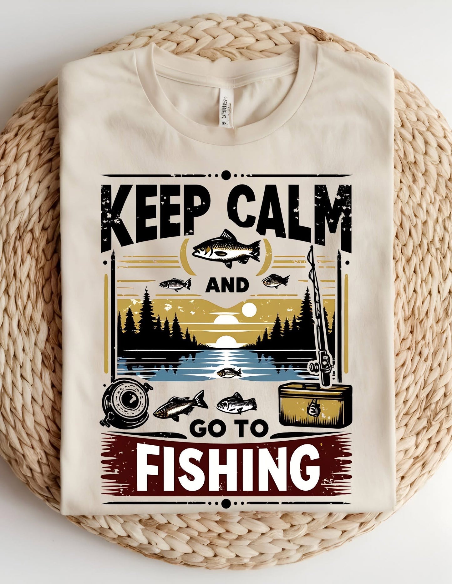 Keep Calm Go Fishing T-shirt