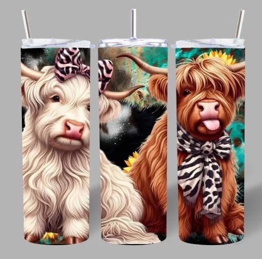 Highland Cows Tumbler