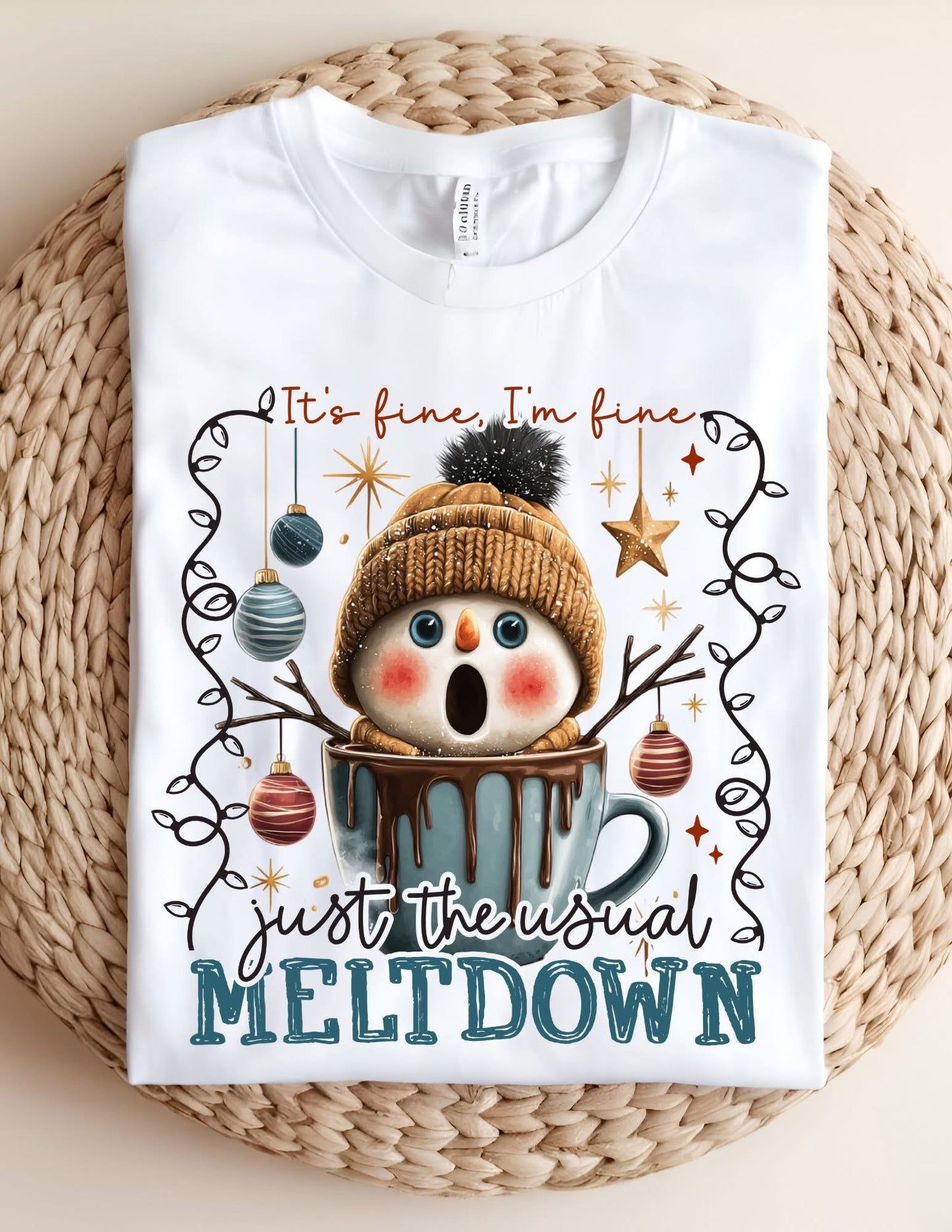 Just The Usual Meltdown T-shirt