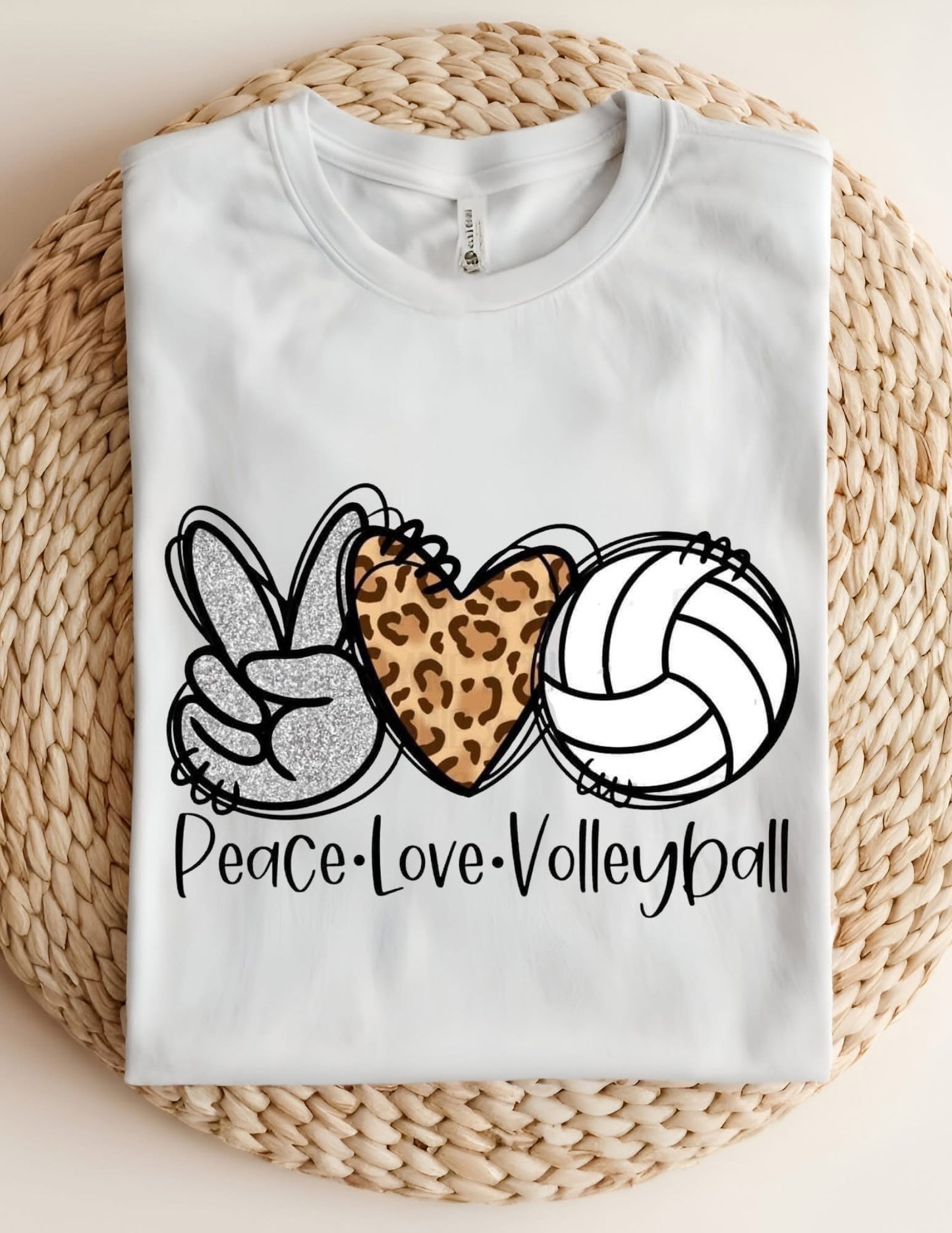 Peace Love Volleyball 🏐 T-shirt