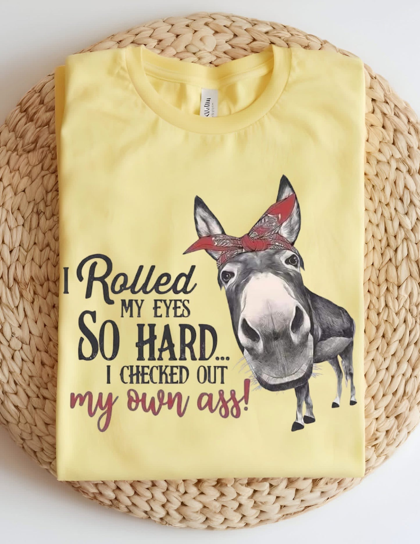 Rolled My Eyes So Hard Tshirt