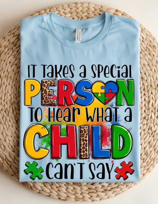 It Takes A Special Person Autism T-shirt