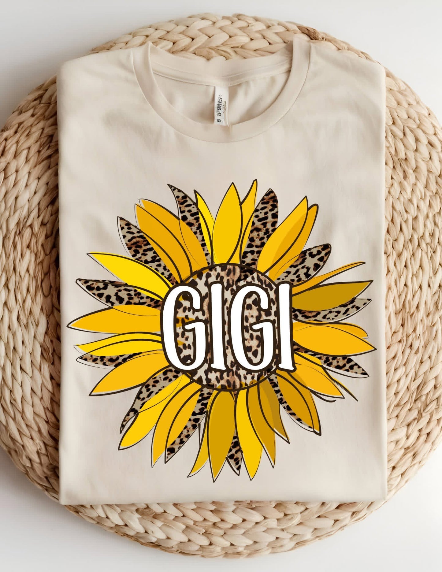Gigi Sunflower Design T-shirt