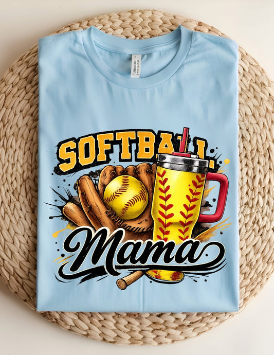 Softball Mama Tshirt
