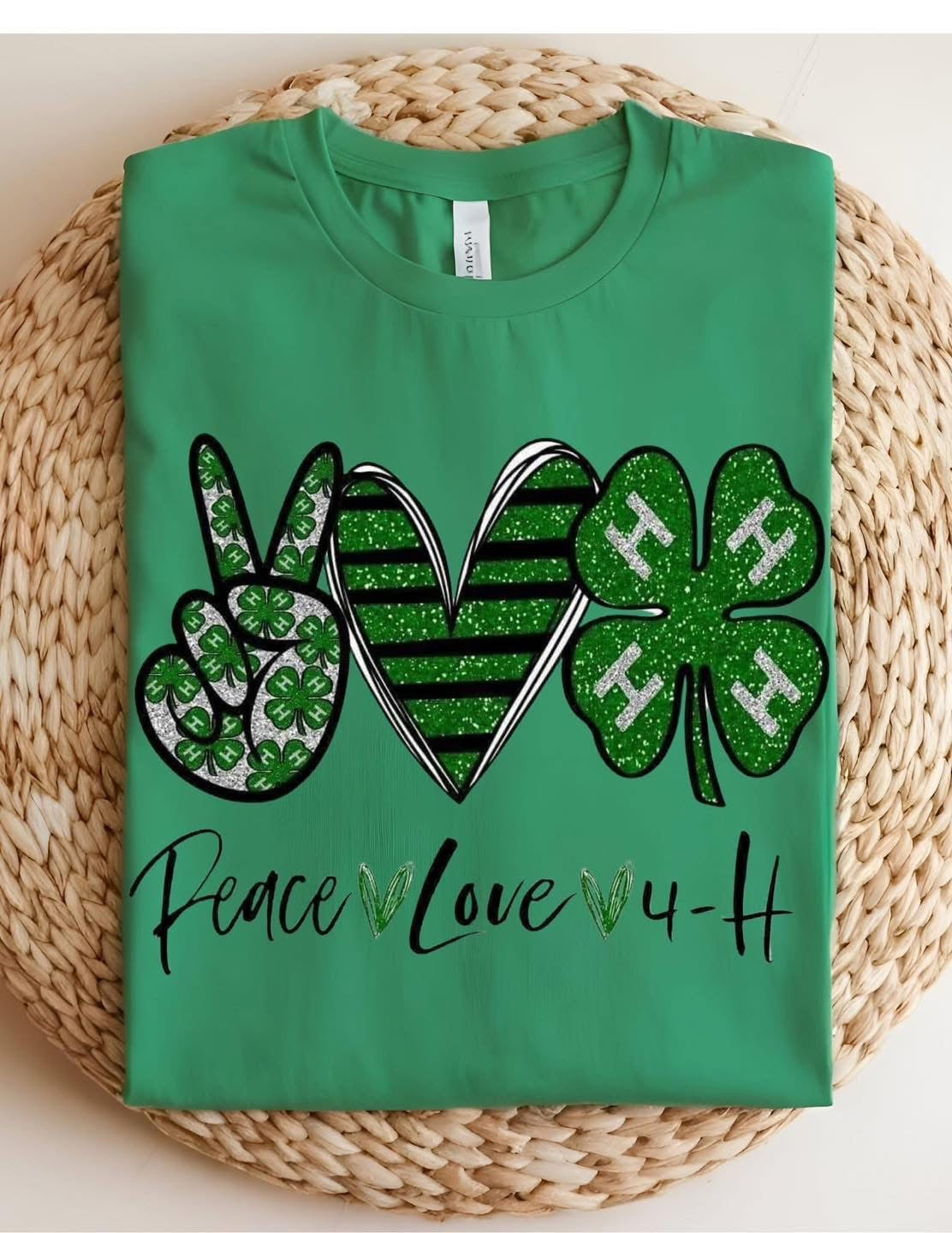 Peace Love 4H T-Shirt