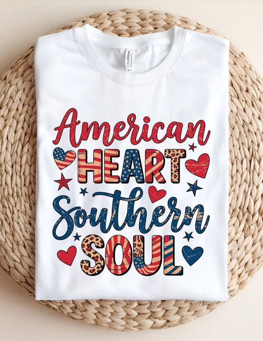 American Heart Southern Soul Tshirt