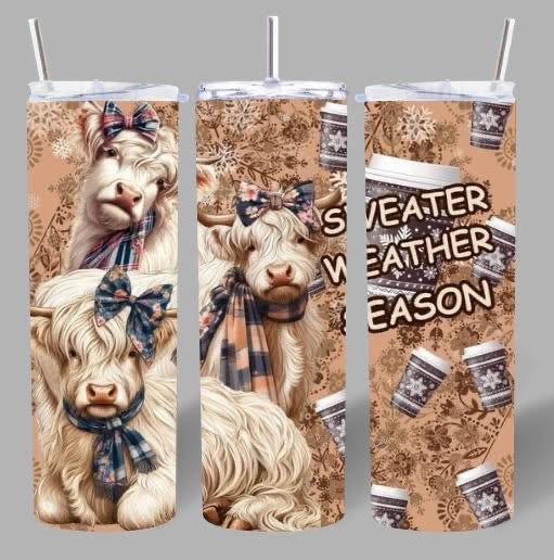 Sweater Weather Season Tumbler