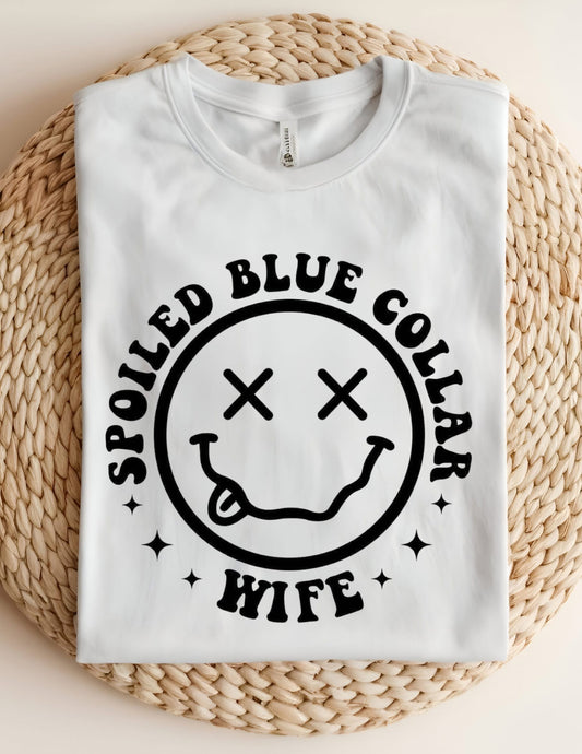 Spoiled Blue Collar Wife T-shirt