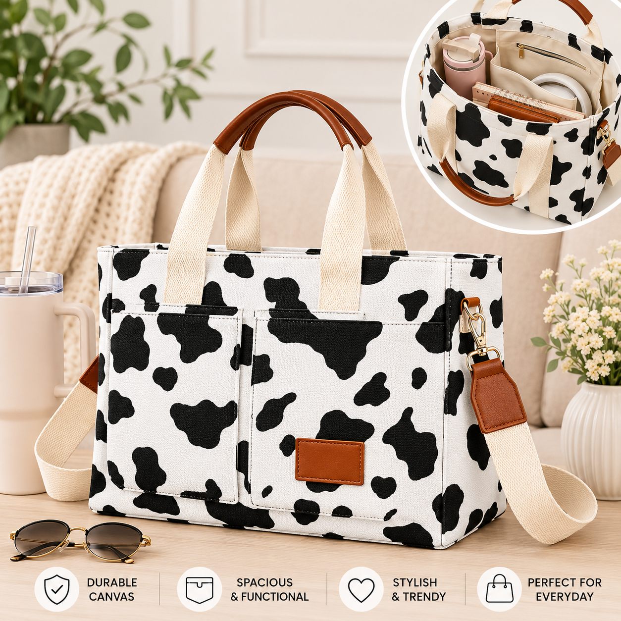 Everyday Canvas Tote Bag