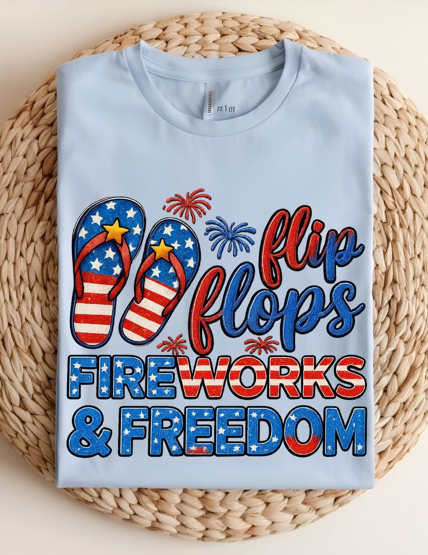 Flipflops and Fireworks T-Shirt