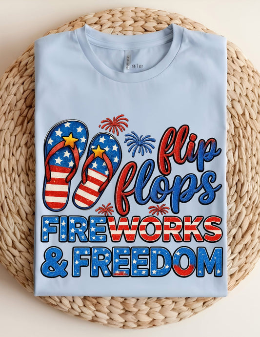 Flipflops and Fireworks T-Shirt