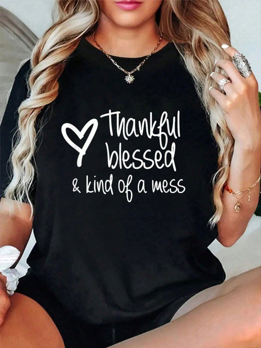 Thankful and Blessed T-Shirt