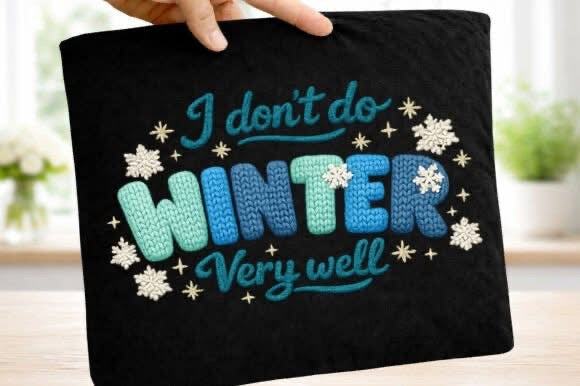 I Don't Do WINTER Very Well T-shirt
