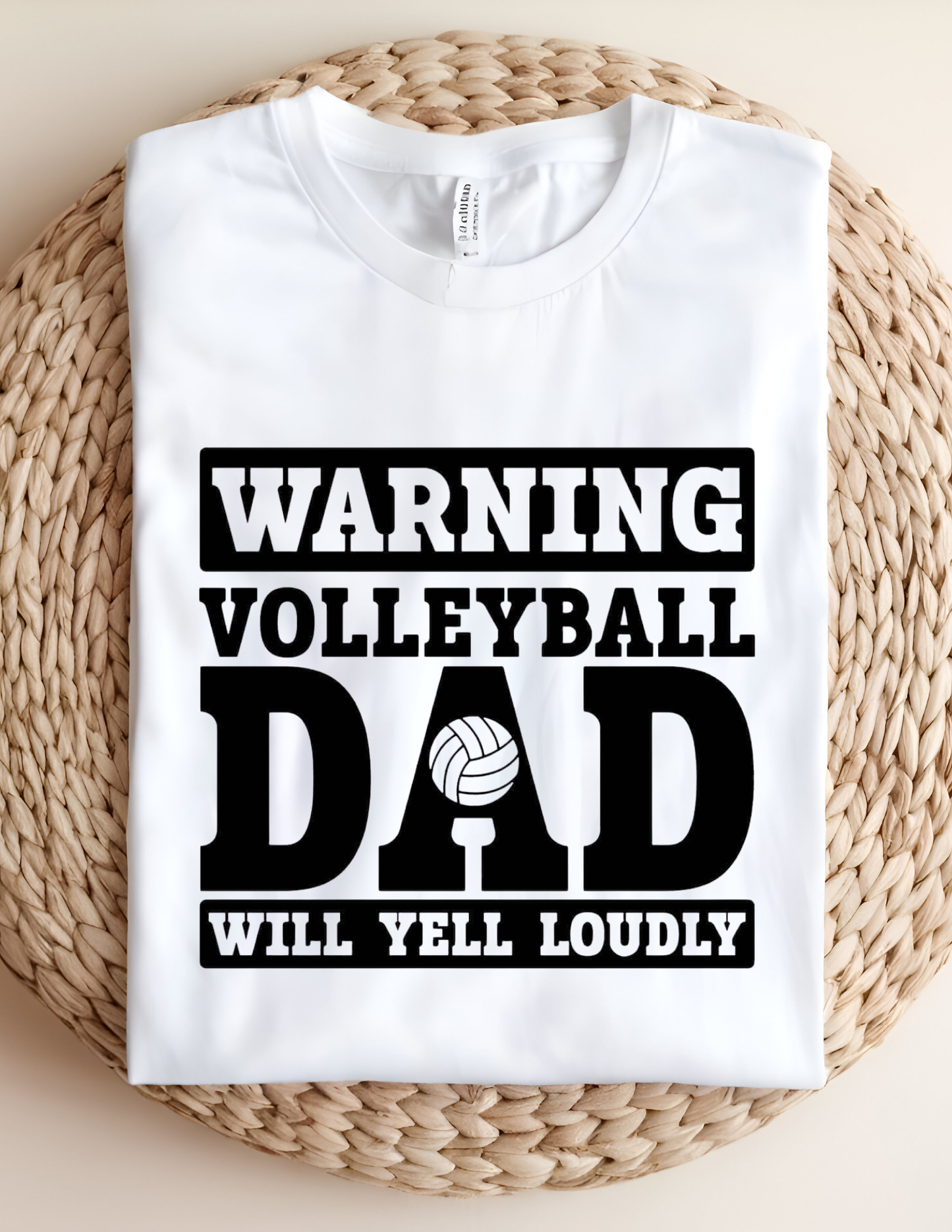 Warning 🚨 Volleyball DAD Tshirt