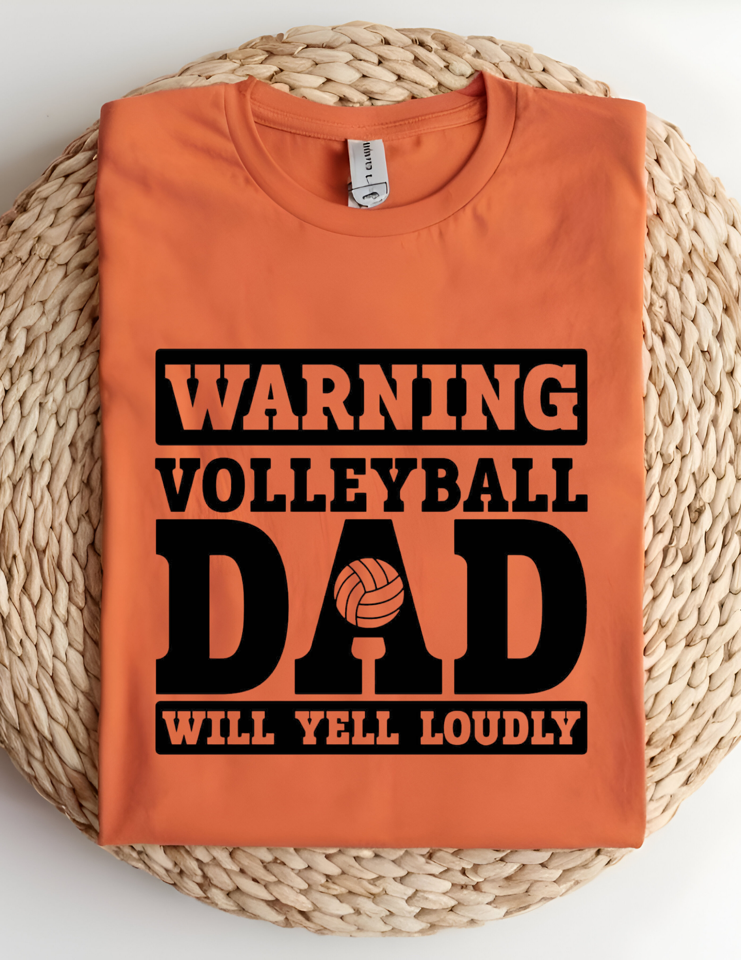 Warning 🚨 Volleyball DAD Tshirt