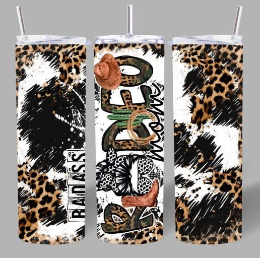 Badass Rodeo Mom Tumbler