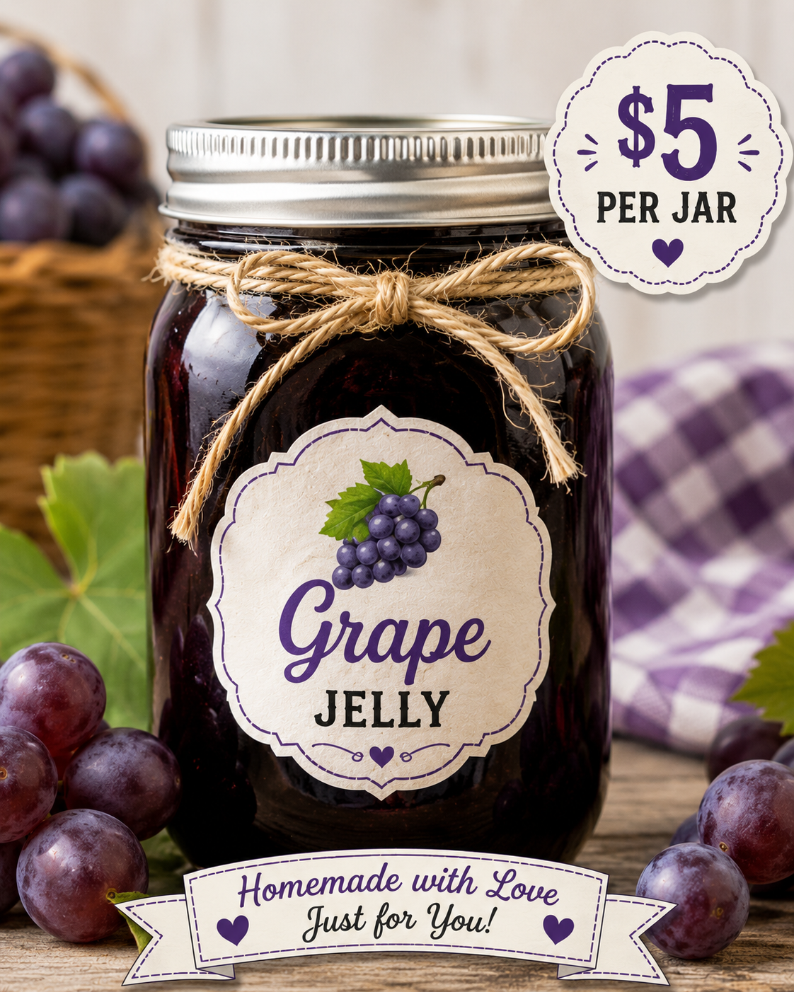 Grape Jelly Homeade