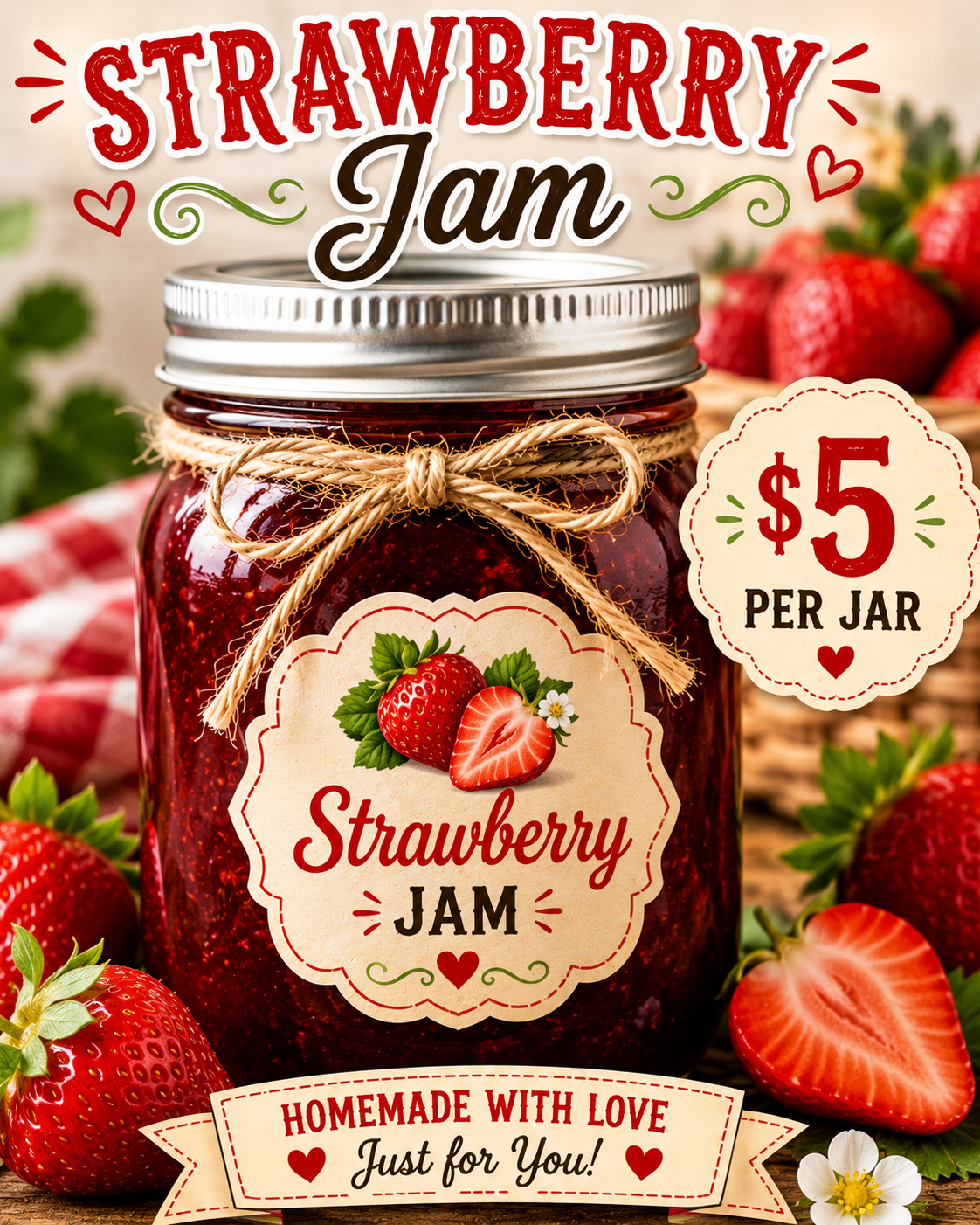 Strawberry Jam Homemade