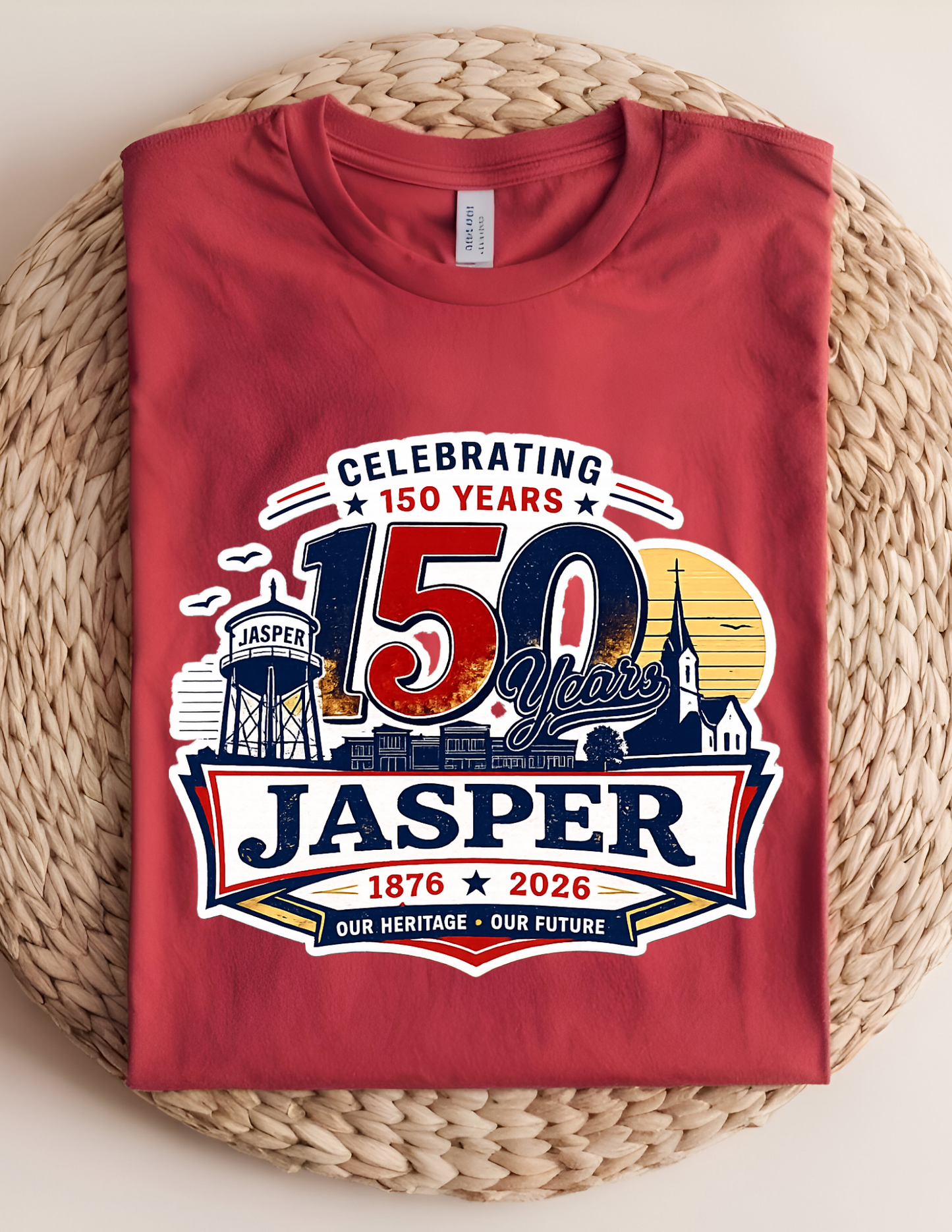 Jasper 150 Years Anniversary Tee | 1876-2026