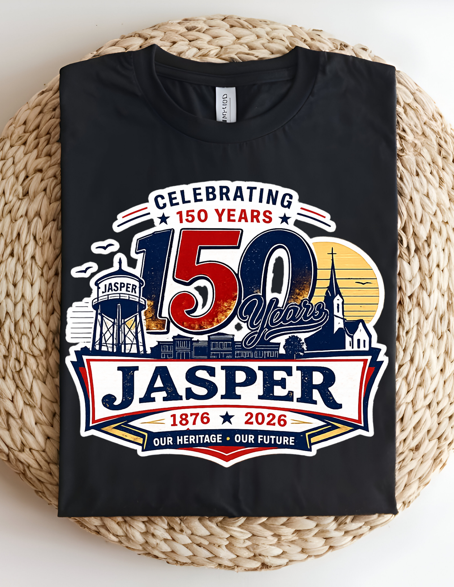 Jasper 150 Years Anniversary Tee | 1876-2026