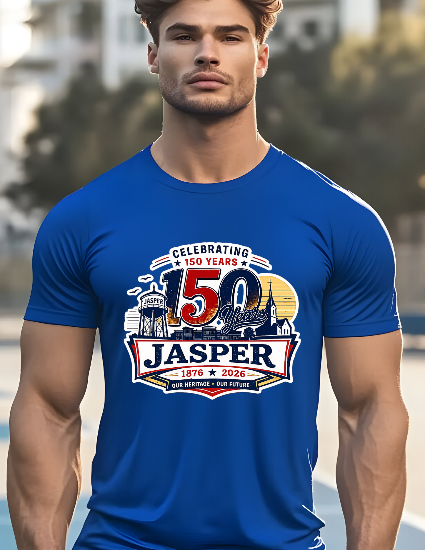 Jasper 150 Years Anniversary Tee | 1876-2026
