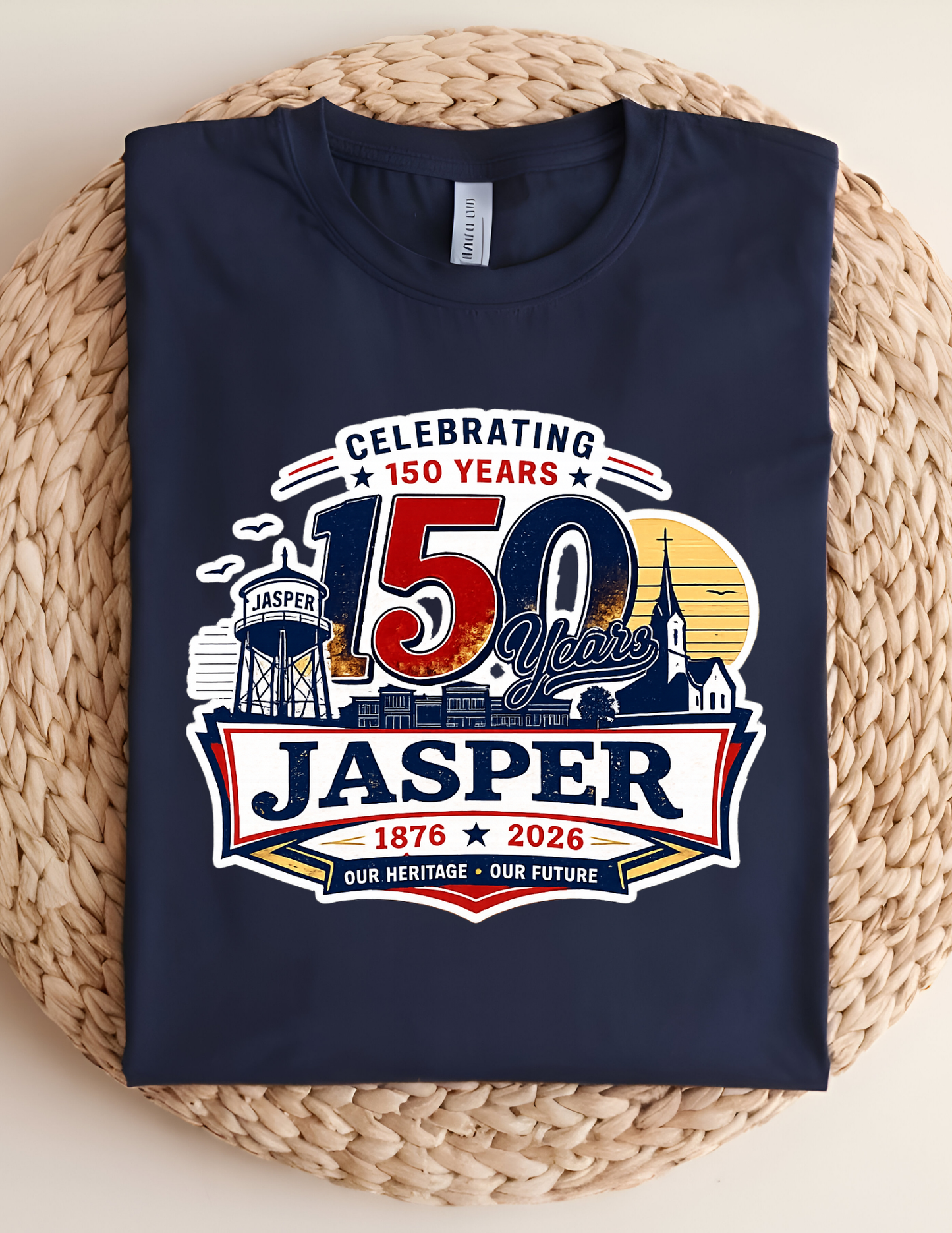 Jasper 150 Years Anniversary Tee | 1876-2026