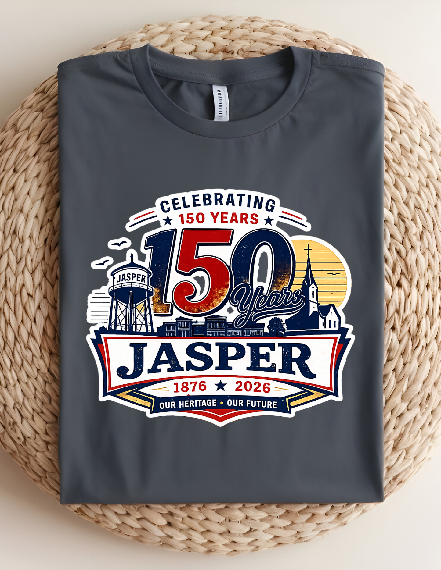 Jasper 150 Years Anniversary Tee | 1876-2026