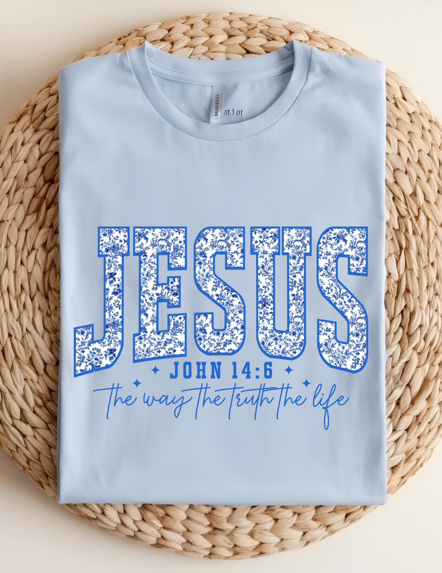 “Jesus – The Way, The Truth, The Life” Tee ✝️💙