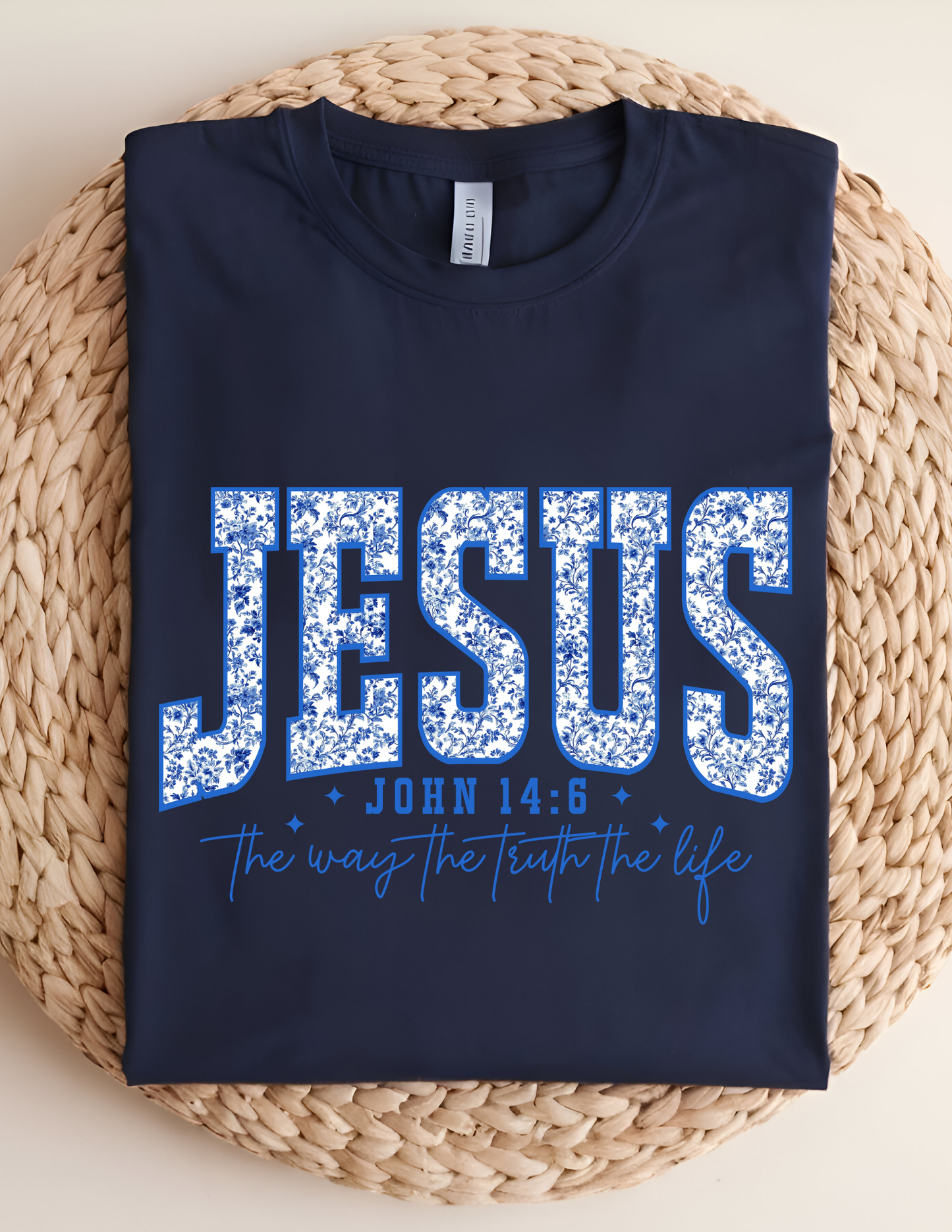 “Jesus – The Way, The Truth, The Life” Tee ✝️💙