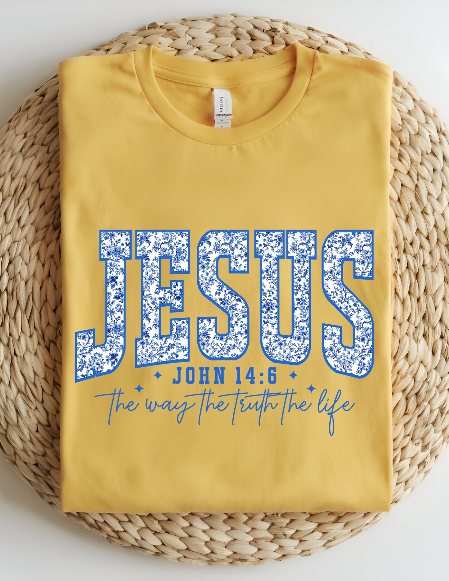 “Jesus – The Way, The Truth, The Life” Tee ✝️💙