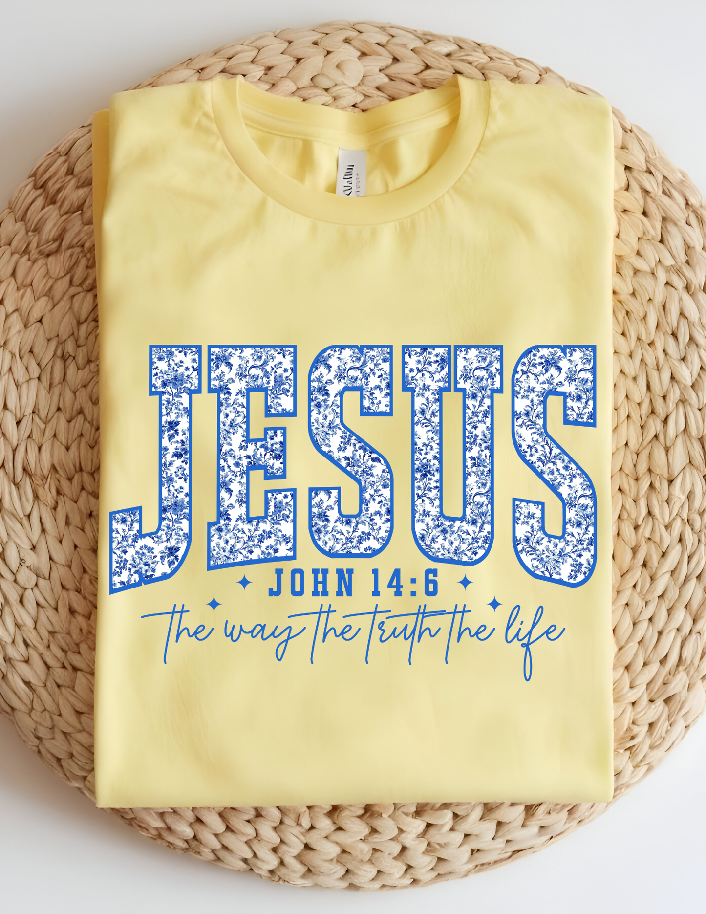 “Jesus – The Way, The Truth, The Life” Tee ✝️💙