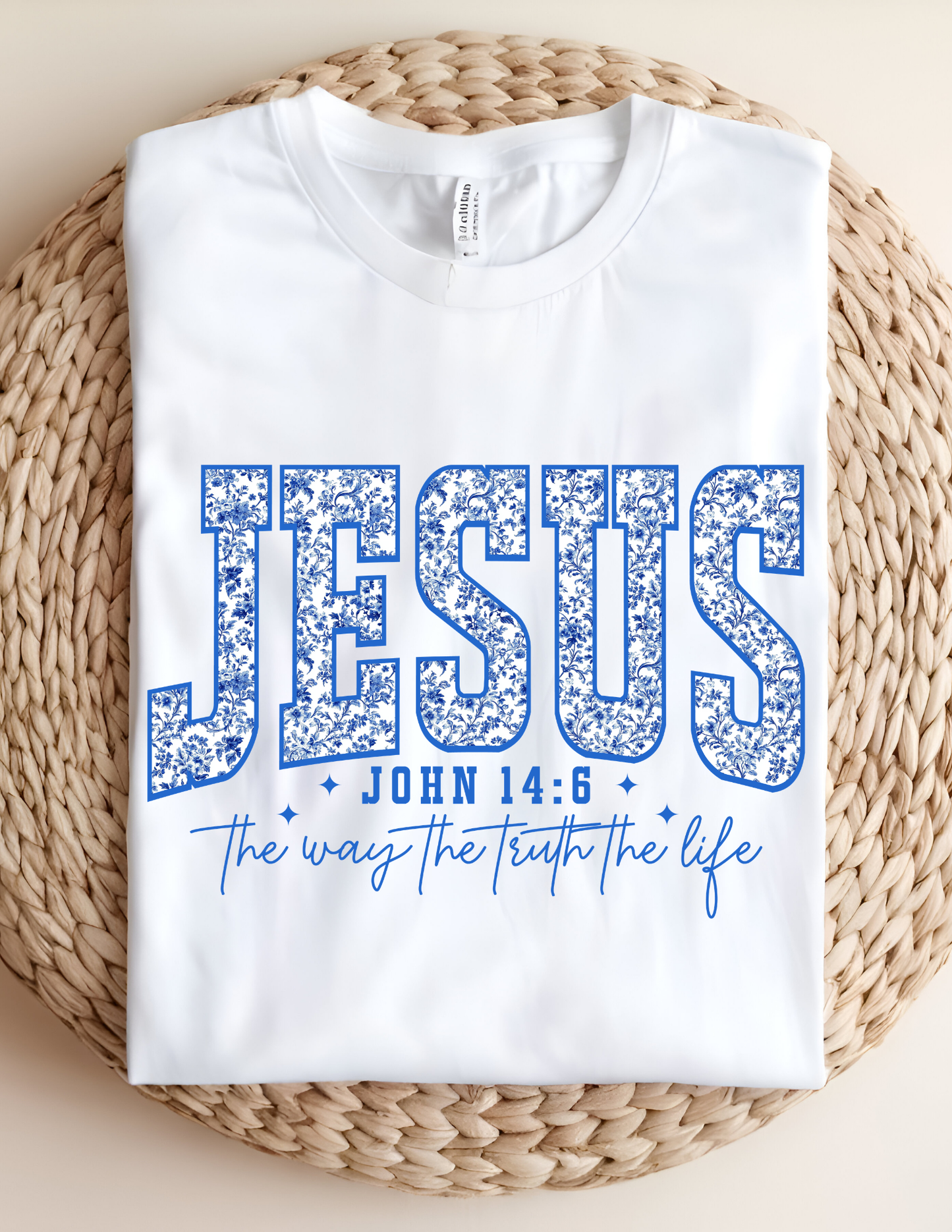 “Jesus – The Way, The Truth, The Life” Tee ✝️💙