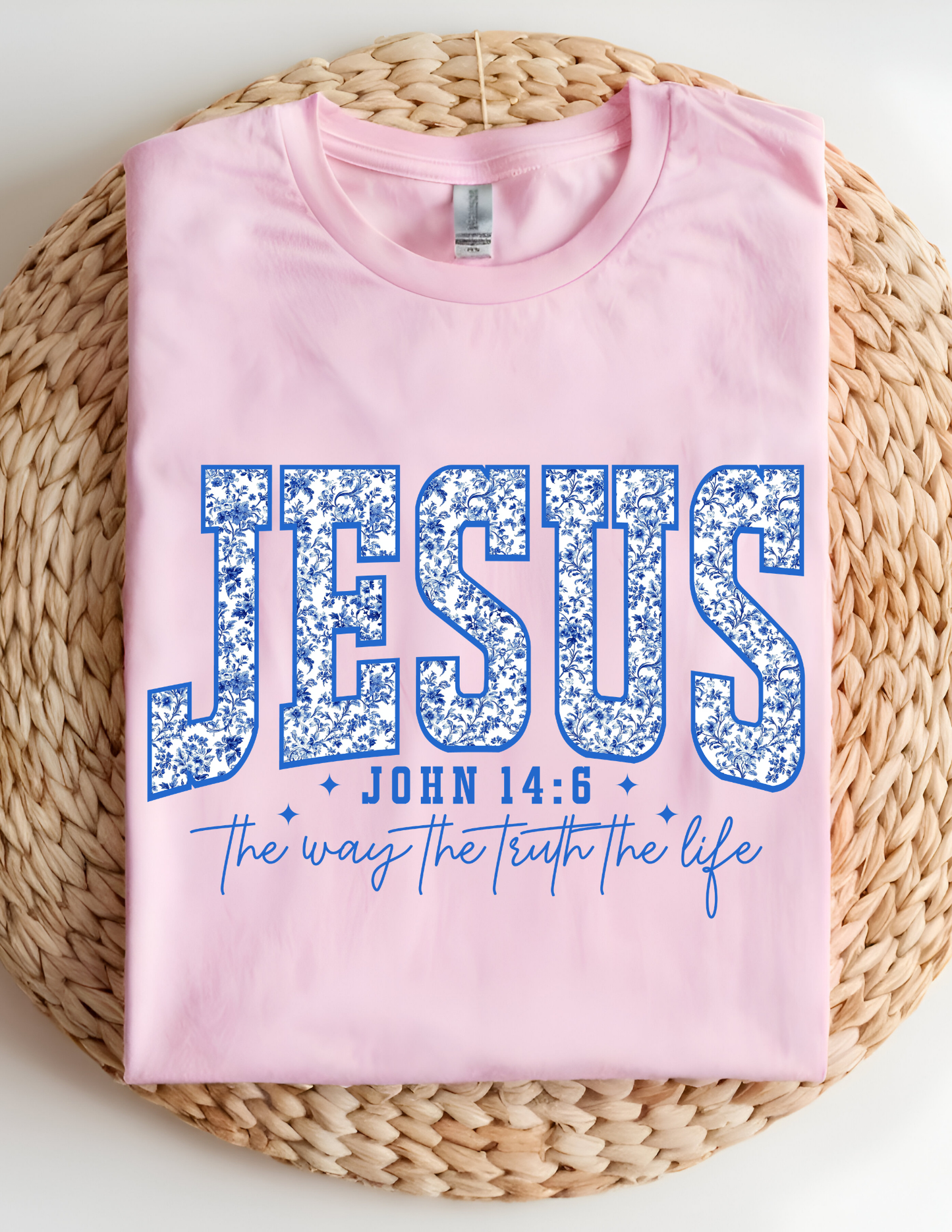 “Jesus – The Way, The Truth, The Life” Tee ✝️💙