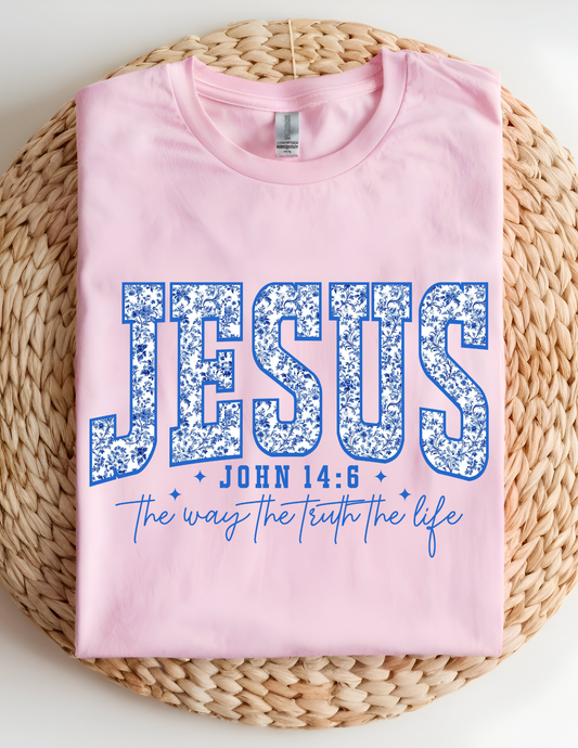 “Jesus – The Way, The Truth, The Life” Tee ✝️💙