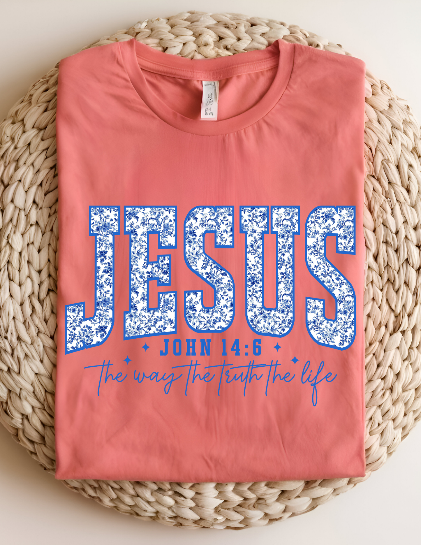 “Jesus – The Way, The Truth, The Life” Tee ✝️💙