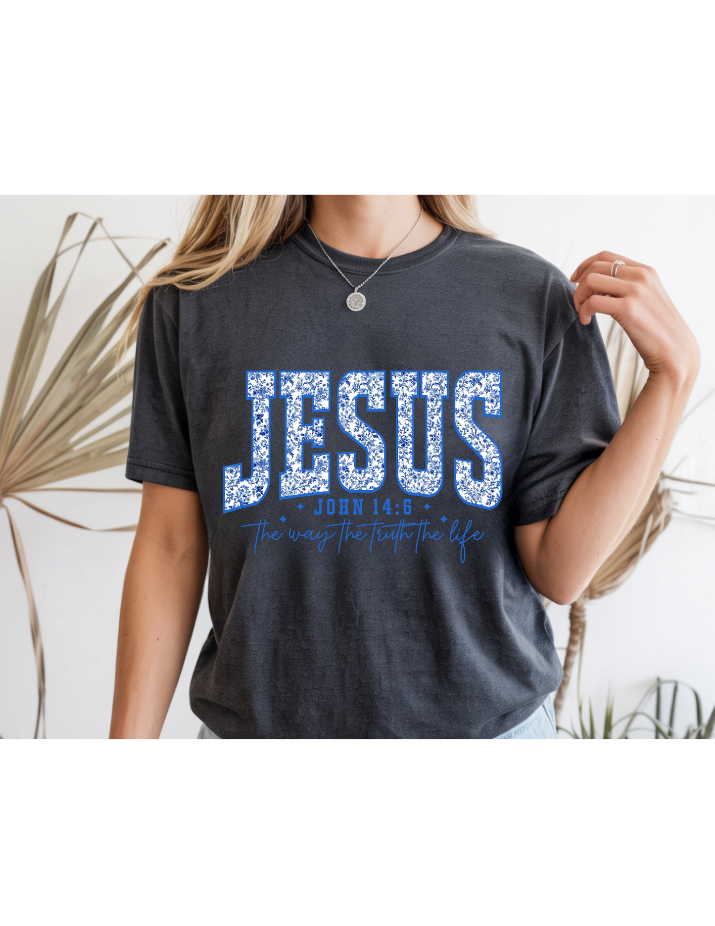 “Jesus – The Way, The Truth, The Life” Tee ✝️💙