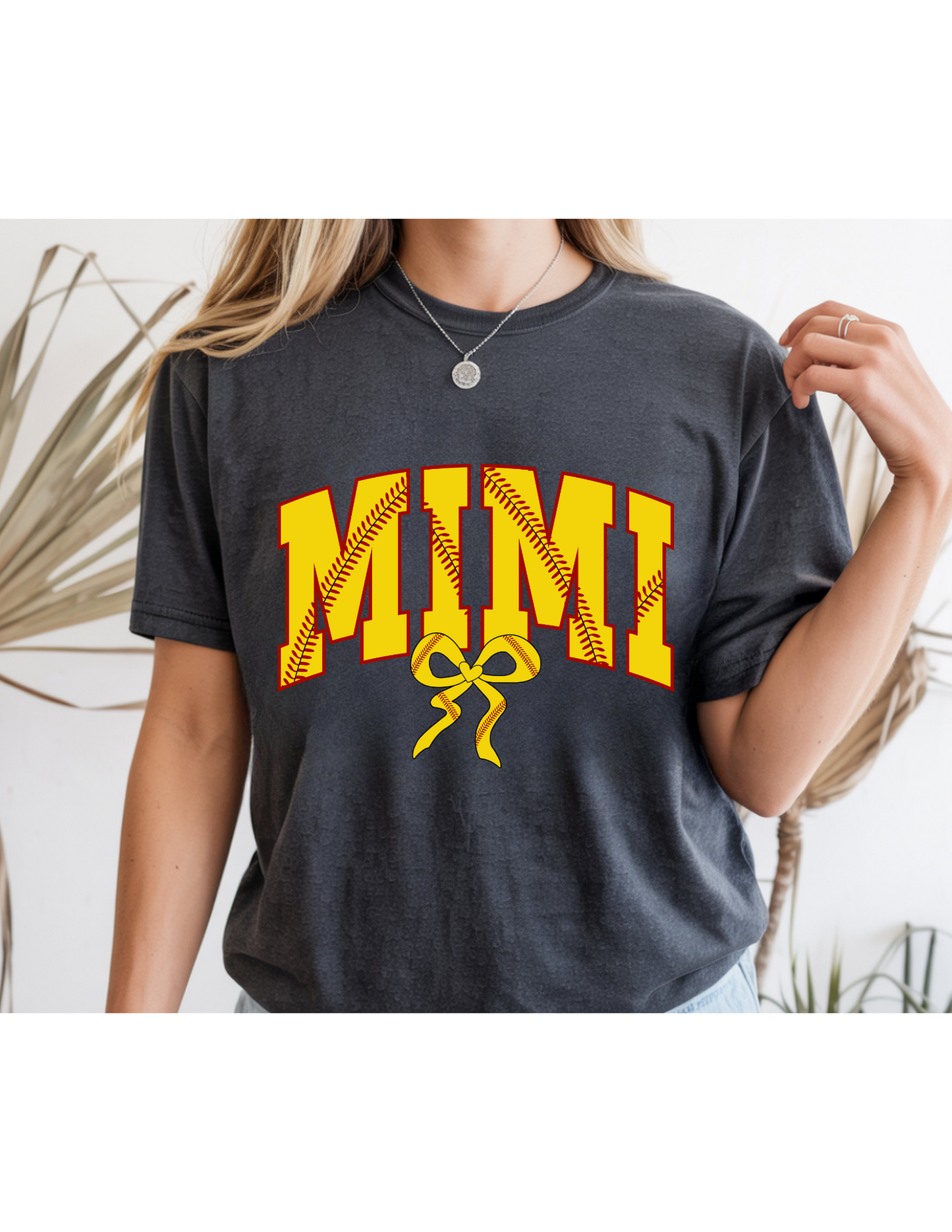 Softball Mimi Tee – Proud, Bold & Game Day Ready 🥎💛