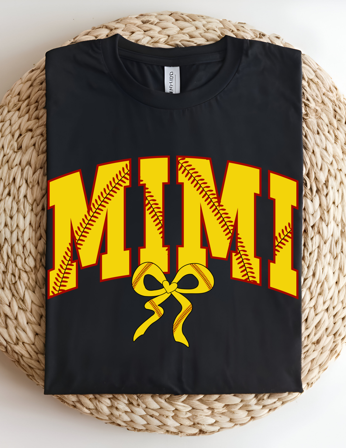 Softball Mimi Tee – Proud, Bold & Game Day Ready 🥎💛