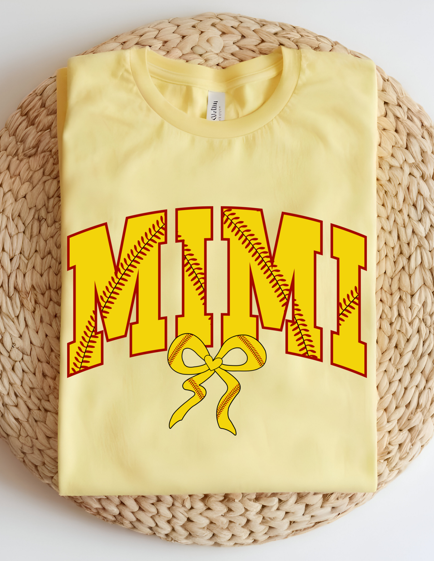 Softball Mimi Tee – Proud, Bold & Game Day Ready 🥎💛