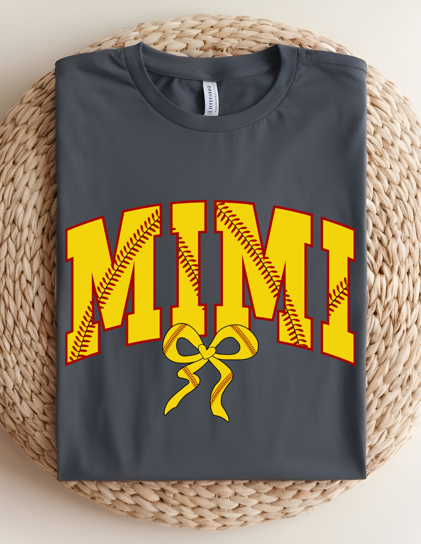 Softball Mimi Tee – Proud, Bold & Game Day Ready 🥎💛