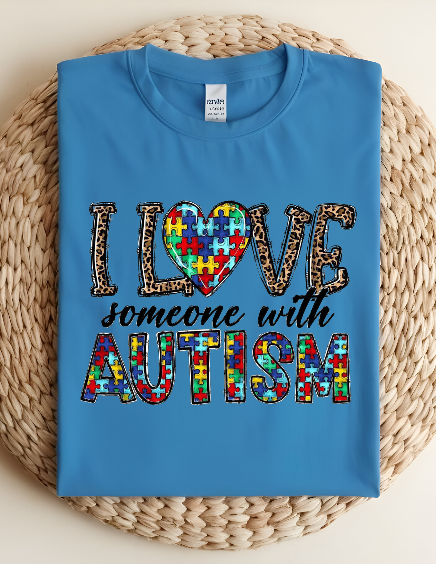 I Love Someone With Autism T-shirt